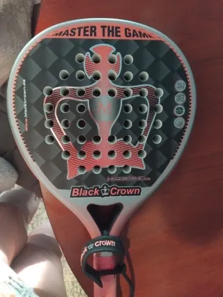 Raqueta Padel Black Crown Hurricane No NEGOCIABLE