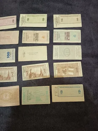 Lotto 25 Miniassegni Italiani Anni '70