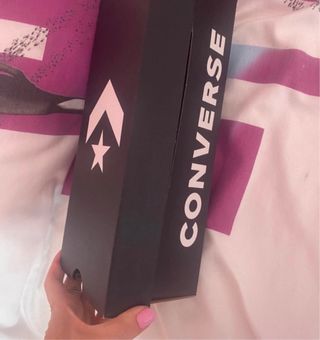 Converse Botín Beige Calados