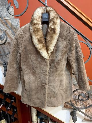 Cappotto donna lana agnello vintage chic luxury