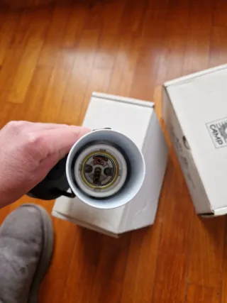 Faretti metallo e plastica