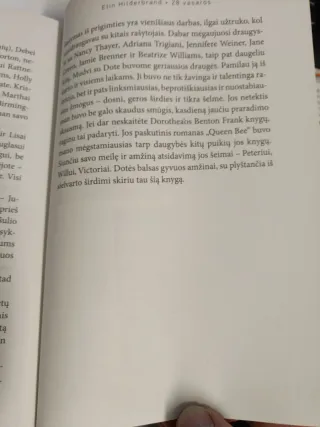 28 Vasaros, Romanas Elin Hilderbrand Tuto Alba