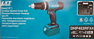 Makita Trapano Avvitatore 18V Full Kit