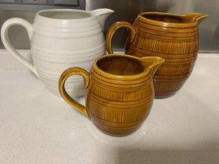 Lote 3 Jarras Cerámica Valdemora San Claudio