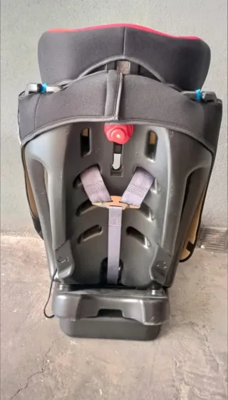 Silla de coche Nurse negra y roja