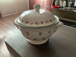 Vajilla San Claudio Flores Porcelana