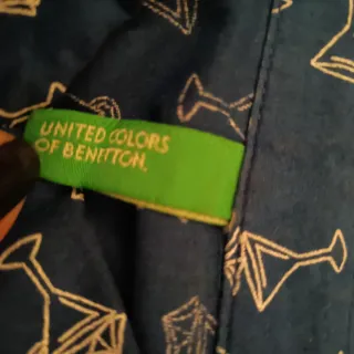 Camicia Benetton fantasia cocktail