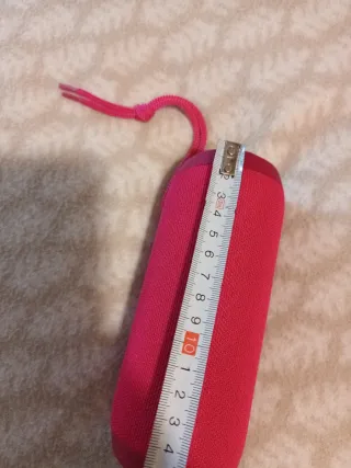 Altavoz Bluetooth Rosa con Correa