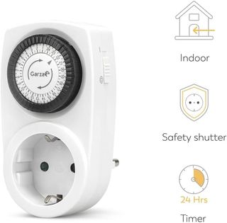 Garza - Temporizador analógico para interiores, ju