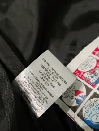 Giubbino Moncler con stampa logo