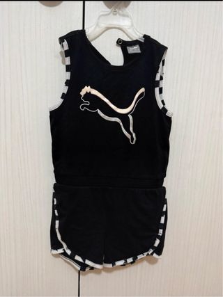 Tuta Puma bambina nera