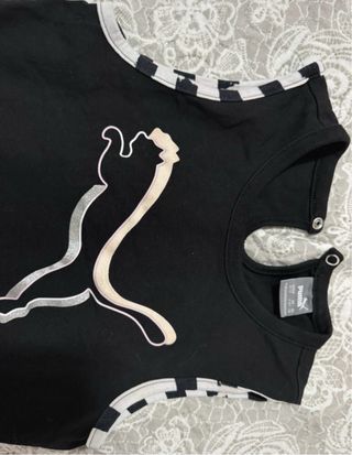 Tuta Puma bambina nera