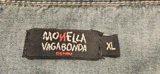 Camicetta Monella Vagabonda denim manica lunga