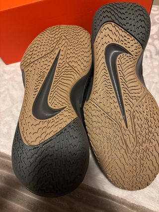 Zapatillas Nike Precision 7 Negras Doradas