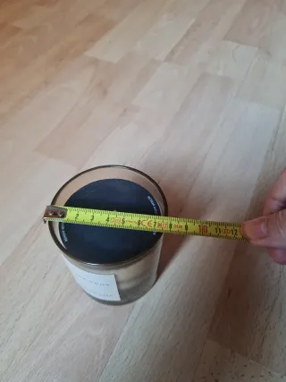 Vela Zara Home Absolute Linen Vidrio