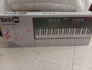 Teclado Electrónico Negro