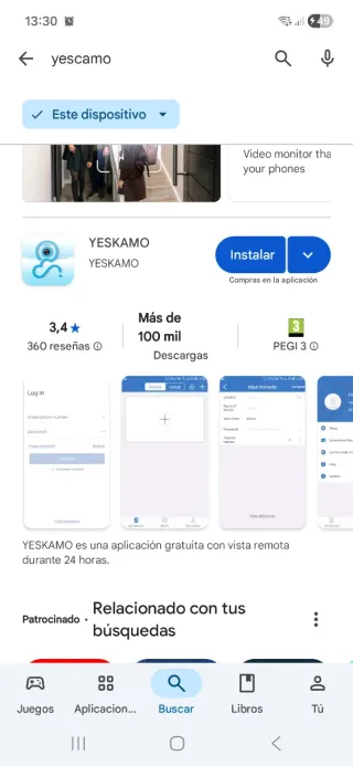 Cámara de vigilancia YESYAMO