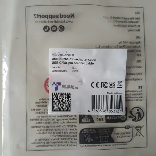 Cavo USB C 30-pin adapter cable per Apple vecchio