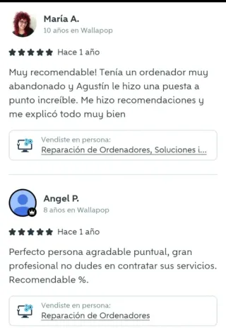 Reparación de Ordenadores, Soluciones Informáticas