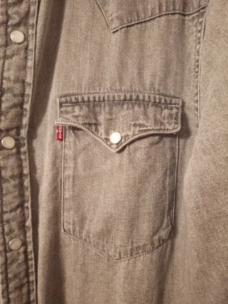 Camisa Vaquera Levi's Gris
