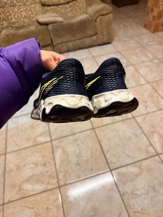 Zapatillas Running Talla 43 Azul/Amarillo