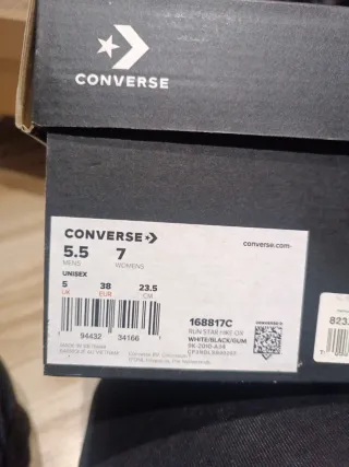 Zapatillas Converse Run Star Hike Blancas