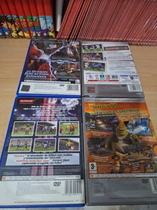 Pacchetto 4 Giochi PS2: COMPLETI