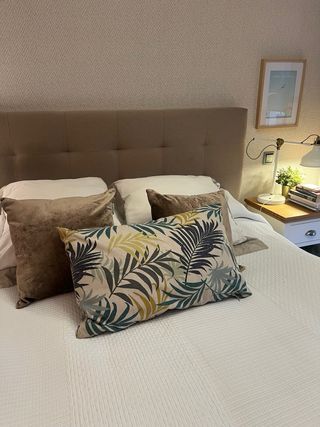 Funda Cojín Terciopelo Topo Privium