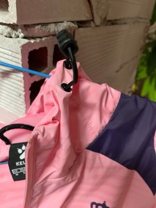 Chubasquero RCD Espanyol Kelme Rosa y Azul