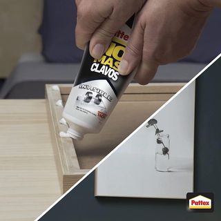 Pattex No Más Clavos Invisible, pegamento resisten
