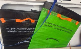 Bolsas Amazon Reparto Paquetería a 20 € la unidad