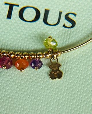 Pulsera Tous Oro 18k Caprice Multicolor