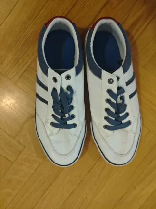 Zapatillas deportivas Inside blancas y azules