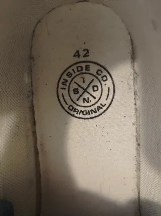 Zapatillas deportivas Inside blancas y azules