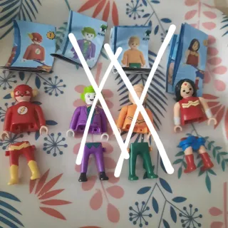 Cambio 2 Figuras por Robin Playmobil Kinder