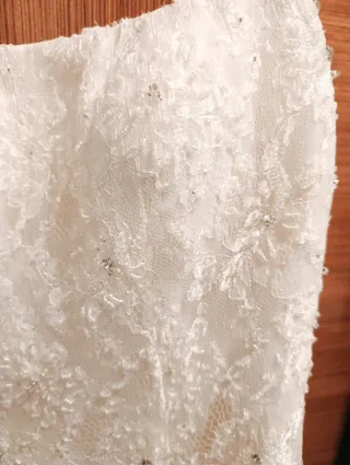 Vestido de Novia Encaje Sirena