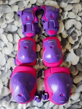 Patines Oxelo 4 Ruedas + Protecciones