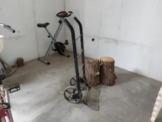 Carretilla antigua de hierro