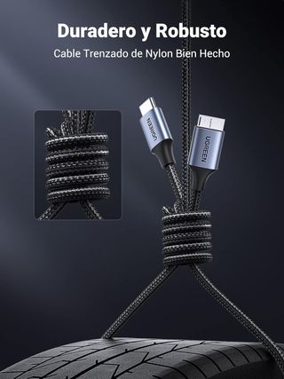 UGREEN USB C a Micro 3.0 Cable Tipo C de Disco Dur