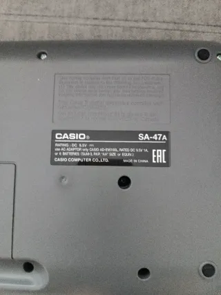 Órgano Electrónico Casio SA-47