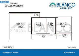Piso en venta en Collblanc en Hospitalet de Llobregat, L´