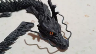 Set 3 Draghi 3D Snodabili 60cm