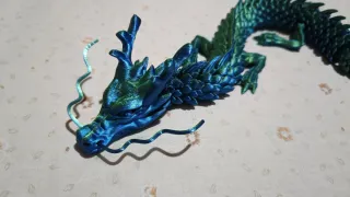 Set 3 Draghi 3D Snodabili 60cm