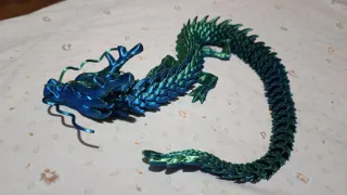 Set 3 Draghi 3D Snodabili 60cm