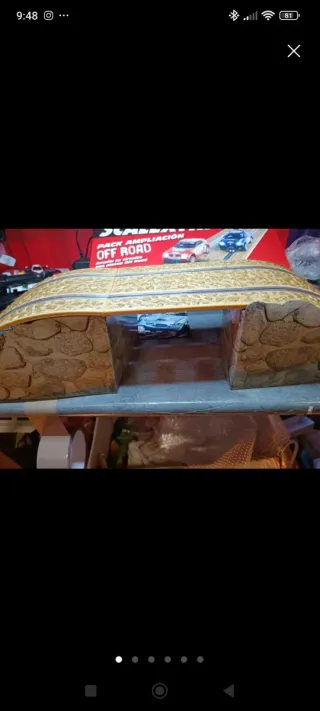 Puente Scalextric Off Road 1/32