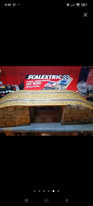 Puente Scalextric Off Road 1/32