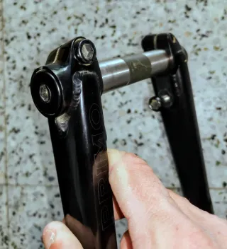 Bielas Primo Excel BMX cromoly 175mm eje 22