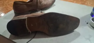 Zapatos de piel hombre caramelo
