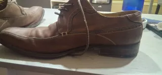 Zapatos de piel hombre caramelo