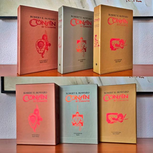 Conan de Cimmeria I, II, III con estuche